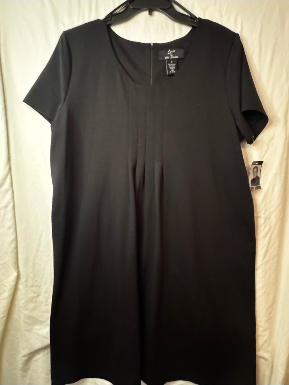 Alfani Women’s Black Short Sleeve Shift Dress